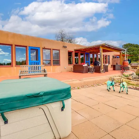 Zuri House Eclectic With Hot Tub Santa Fe